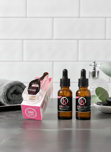 2x Hair root restore & Dermaroller